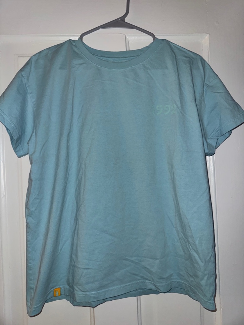 Dutch Bros Light Blue Short Sleeve Crew T-Shirt